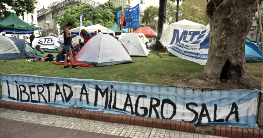 Respaldo de los diputados de extracción sindical al pedido para que Alberto Fernández indulte a Milagro Sala