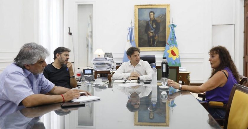 UPCN mantuvo un encuentro a solas con Axel Kicillof y equipo para empezar a diagramar la paritaria 2023