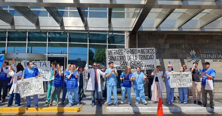 Con más huelgas, el sindicato de médicos AMRA continúa su plan de lucha contra los sanatorios La Trinidad de Galeno