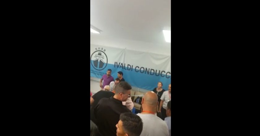 #EXCLUSIVO La Asamblea del gremio de serenos de buques para elegir la Junta Electoral terminó en un escándalo con, amenazas, golpes y aprietes