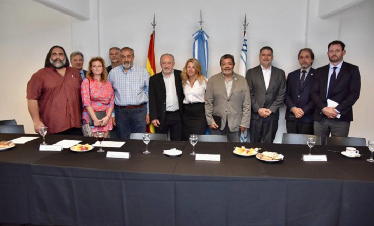 Yasky valoró la reunión con la vicepresidenta segunda de España en pos de «preservar las fuentes de trabajo» del avance tecnológico