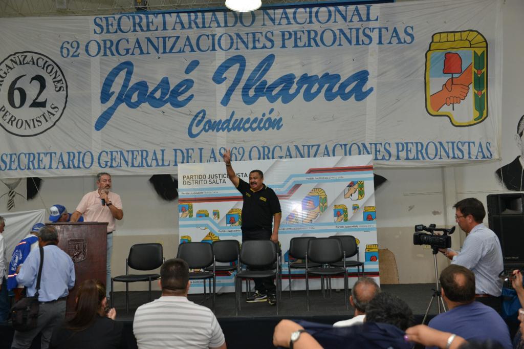 En la sede del PJ y con más de 60 gremios, las 62 Organizaciones normalizaron la regional Salta: "Queremos un candidato que tenga las bandera del peronismo y la cultura del trabajo"