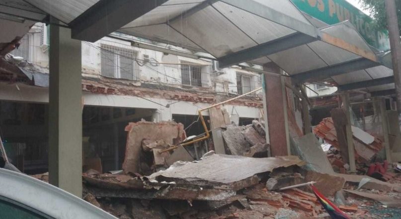 Tras el derrumbe de un techo en la Cooperativa Eléctrica de La Pampa, Luz y Fuerza advierte que podría haber nuevos incidentes