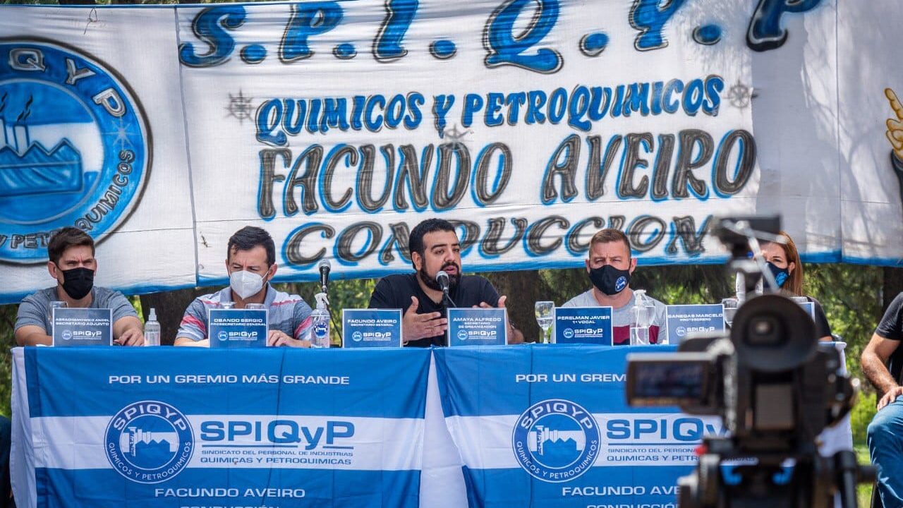 Aveiro retornó al comando del gremio Químico más importante del país, cuestionó a quienes militaron la intervención e inauguró un predio en Merlo destinado a los afiliados