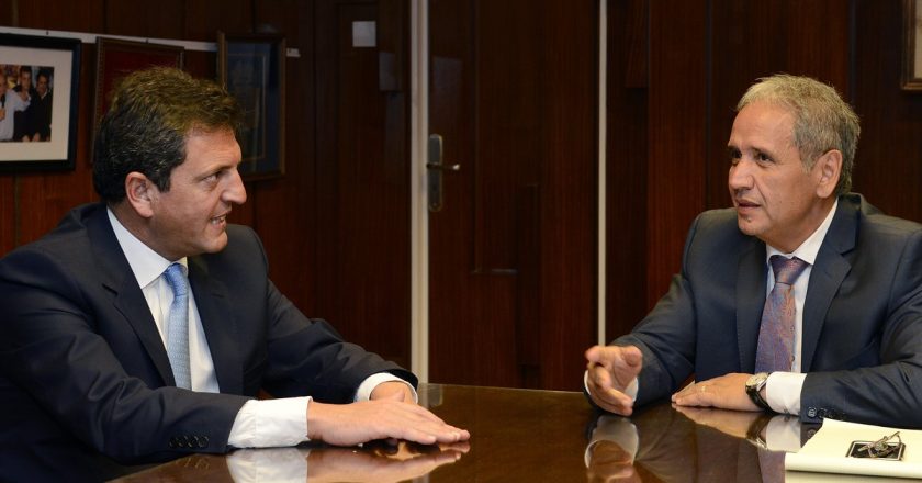 Sergio Palazzo se reunió con Massa: dudas sobre el camino que tomará Bancarios