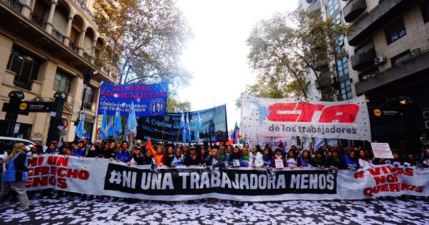 Las Mujeres Sindicalistas de todas las centrales y de todos los espacios gremiales respaldaron el juicio político: «Con esta Corte no hay derechos ni democracia»