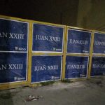«JUAN XXIII», los carteles de La Rucci que cubrieron las paredes de Mar del Plata para apuntalar la candidatura presidencial de Juan Manzur