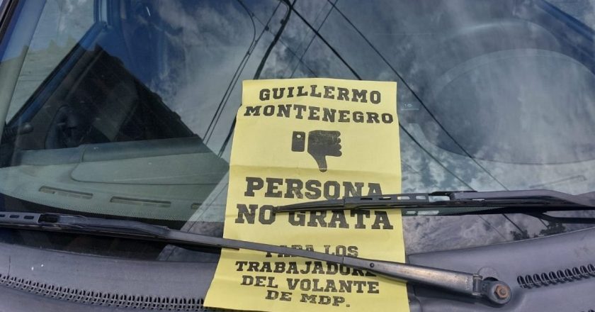 Montenegro siguió el manual antisindical del Pro y llamó a los taxistas y remiseros mafiosos, extorsionadores y apretadores; los gremios volvieron a parar y le pidieron que convoque al diálogo