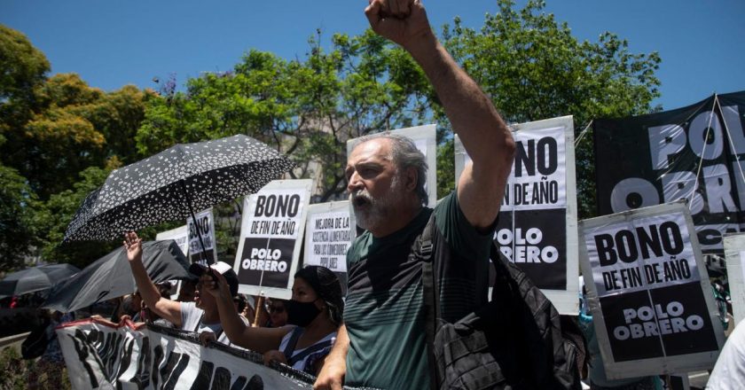 Las organizaciones sociales redoblan su presión sobre Tolosa Paz y lanzan otro acampe para denunciar «despidos» en el Potenciar Trabajo