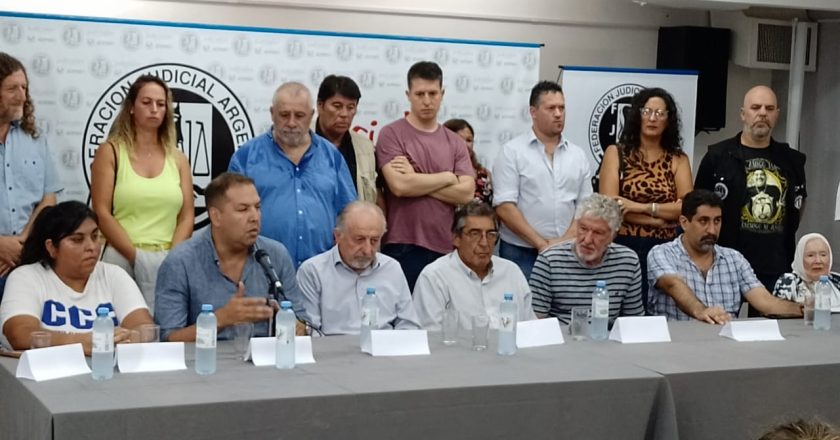 #1F El Frente Sindical moviliza para respaldar el Juicio Político a la Corte: «Nadie más que nosotros conoce a la Justicia de la Gestapo Sindical que persiguió a Pablo Moyano»