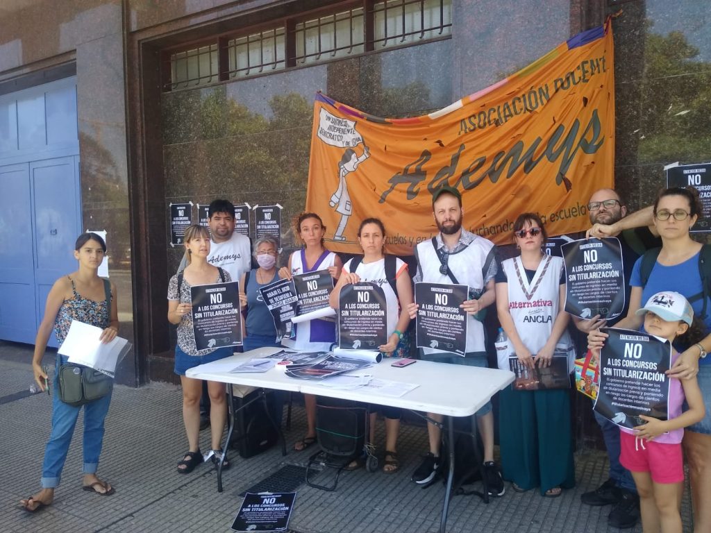 Los docentes porteños de Ademys convoca a asamblea para definir "medidas a tomar" por la demora en las paritarias