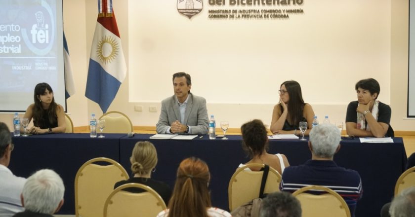Implementan un programa para el fomento del empleo industrial en Córdoba