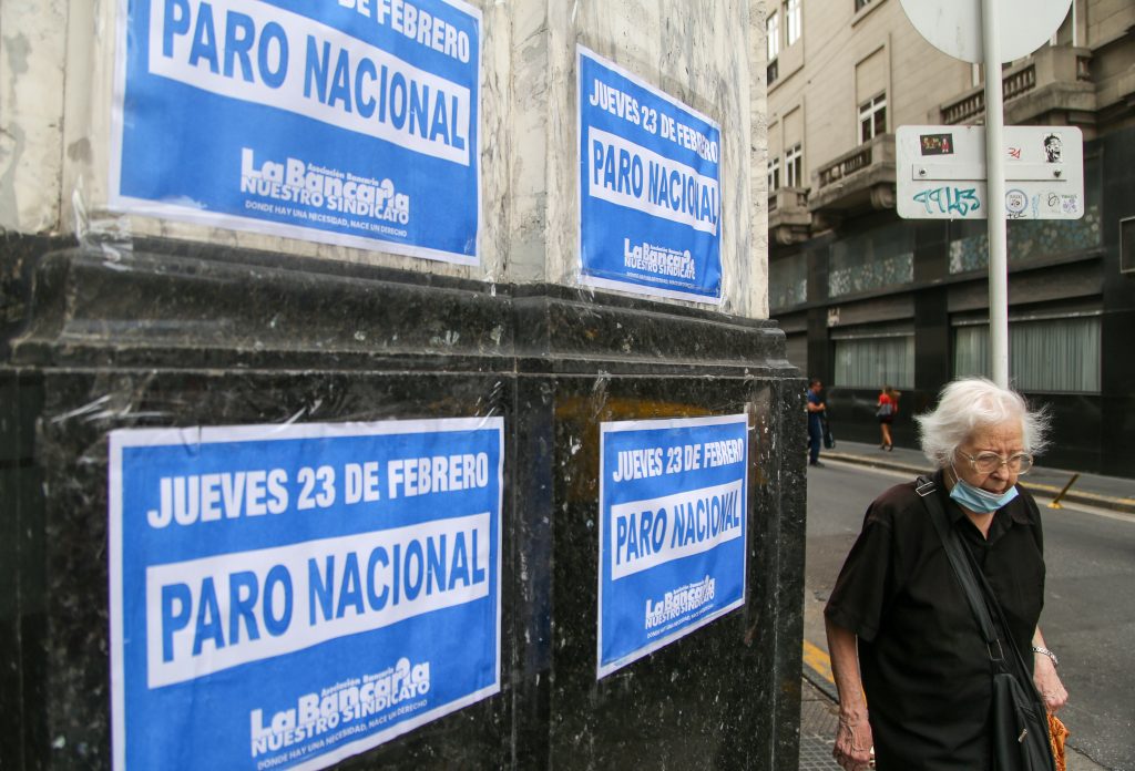 #AHORA Volvió a fracasar la paritaria y los bancarios ya se alistan con volver a parar los bancos desde el próximo lunes