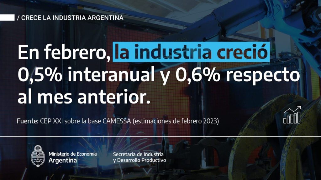 En febrero volvió a crecer la producción y anota el mejor bimestre de los últimos 5 años