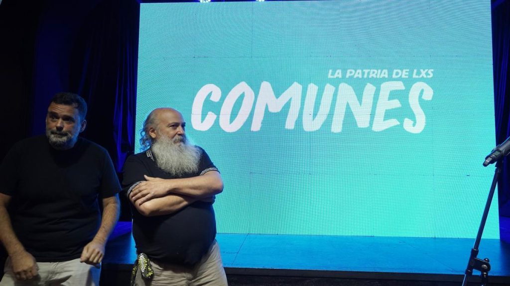 Los movimientos sociales realizan hoy el acto de lanzamiento del partido "La Patria de los Comunes" con el que buscarán lugares en las listas