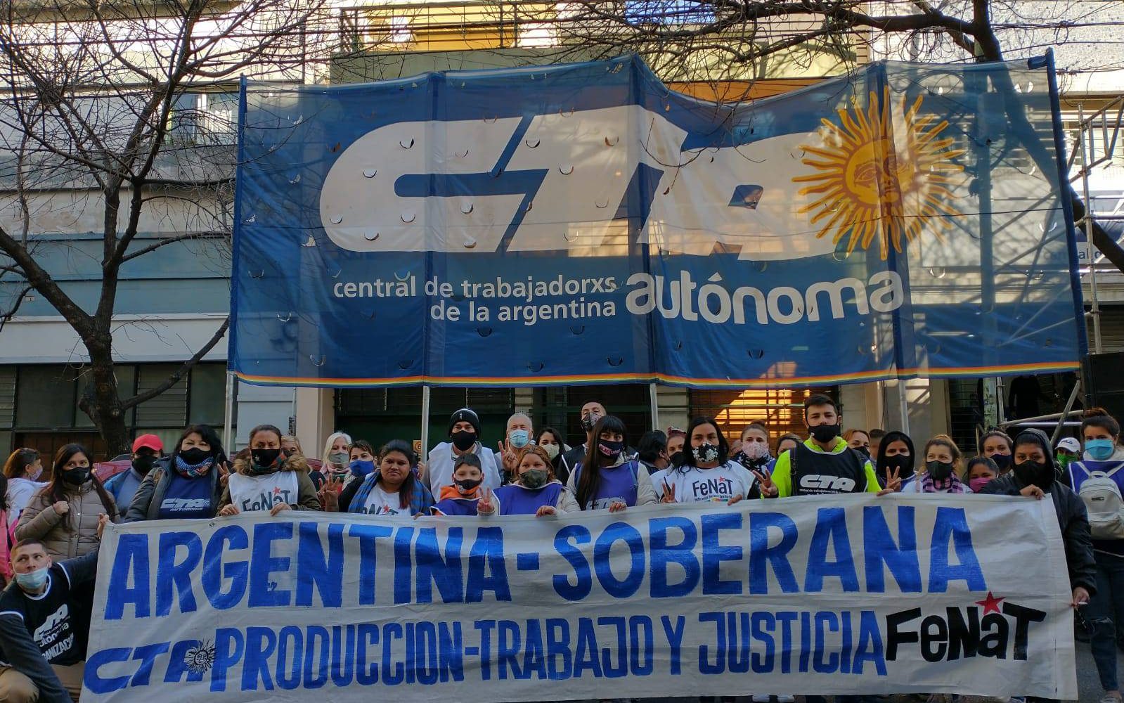 La CTA Autónoma profundiza sus diferencias con Alberto y va a una jornada nacional de lucha con movilizaciones a la Copal a Economía y a Trabajo