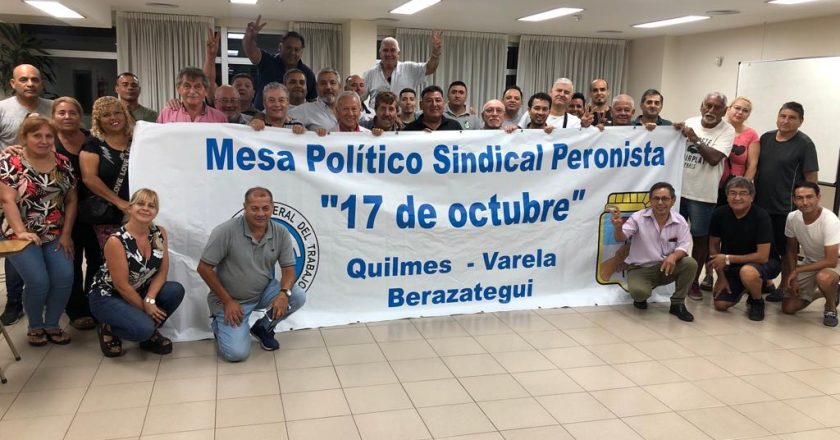 Se arma la mesa político sindical en Quilmes, Berazategui y Varela y aspira a conseguir lugares en las listas