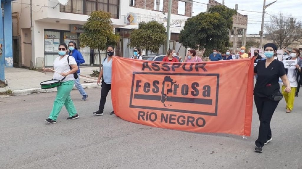 Trabajadores de Salud Pública de Río Negro anunciaron paro de 48 horas para la semana próxima