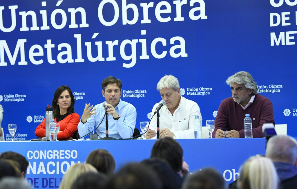 Furlán reunió al Congreso de la UOM y le dio su respaldo a Kicillof para la reelección en la Provincia de Buenos Aires