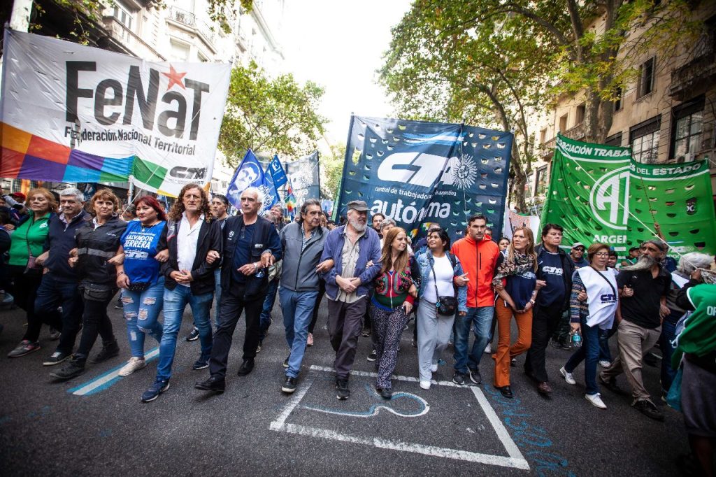 La CTA Autónoma reclamó frente al Ministerio de Economía un cambio de rumbo: "En la Argentina están creciendo la pobreza y el hambre"