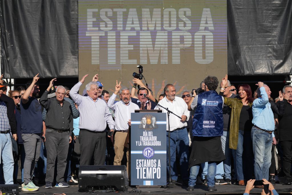 #ENFOQUE Movimientos subterráneos en Azopardo en un escenario aún de incertidumbre: "Si viene un gobierno de derecha hay que repensar la CGT"