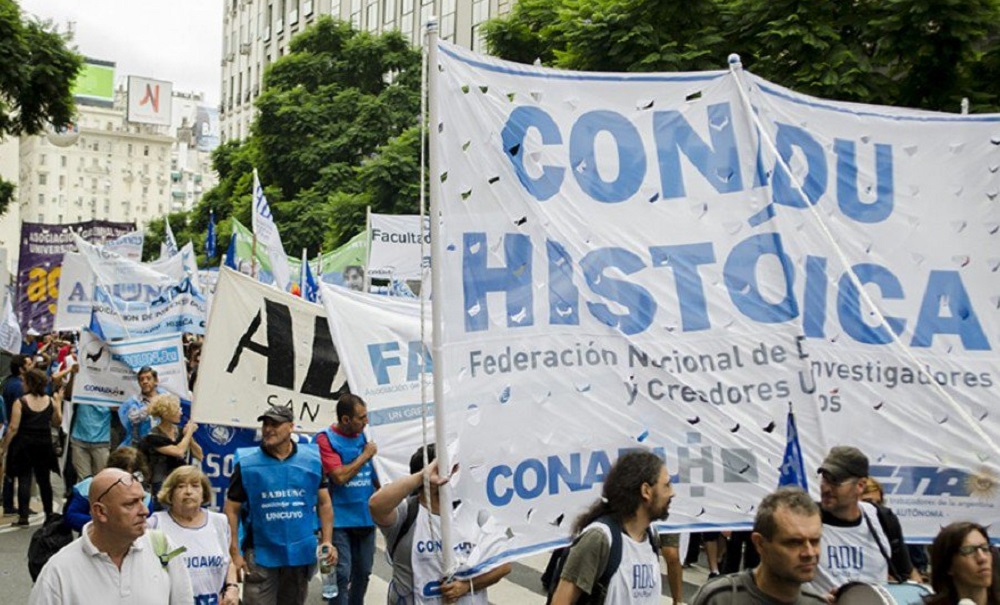 Conadu Histórica también aceptó el aumento salarial pactado por Educación con los otros gremios de docentes universitarios