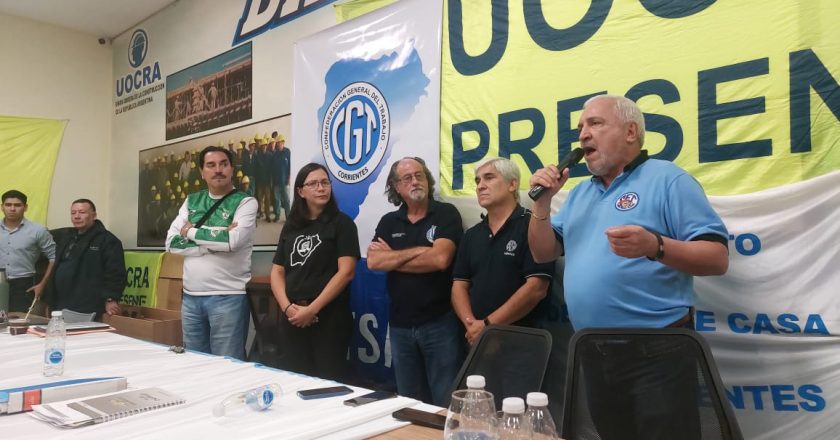 Tras 35 años, quedó normalizada la CGT regional Corrientes