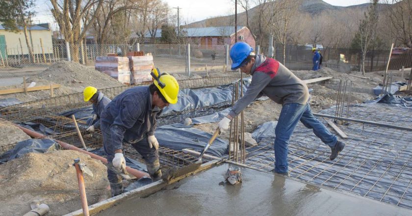 Neuquén encabeza ranking de crecimiento del empleo en el sector de la construcción a nivel nacional