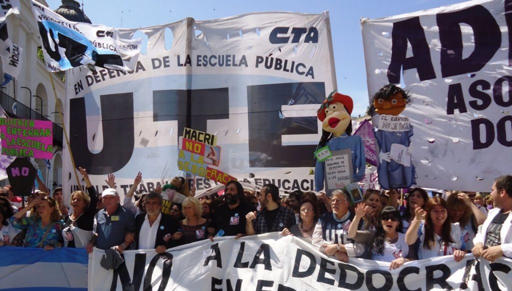 Los gremios docentes UTE, Ademys y CAMYP van al paro en la Ciudad de Buenos Aires y piden la reapertura de la mesa salarial