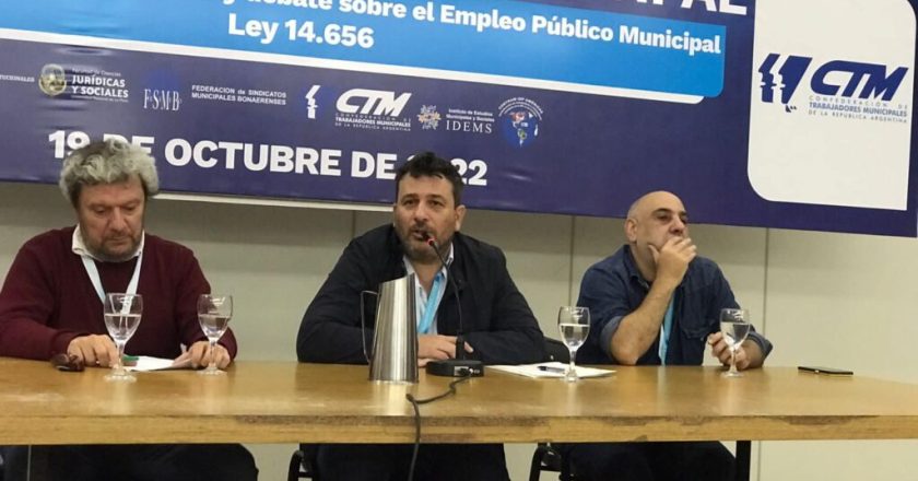 Hernán Doval insistió con la conformación de una mesa provincial de discusión salarial para los municipales