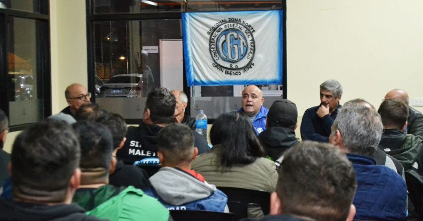 Más de 40 organizaciones respaldaron la continuidad de Ricardo Lovaglio a la cabeza de la CGT Zona Norte