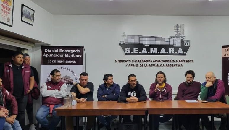 Los apuntadores marítimos consagraron a Javier López al frente del gremio hasta 2027