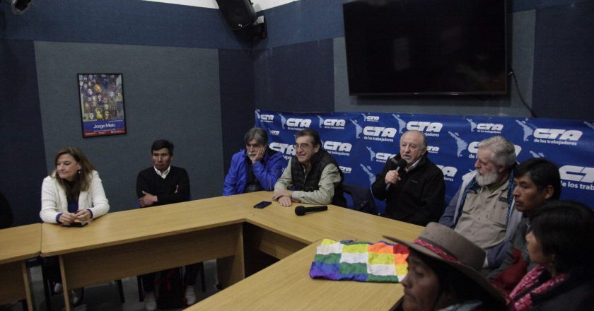 Las CTA y la UTEP se reunieron con referentes de organizaciones jujeñas y hablaron de «ponerle límites a Morales»