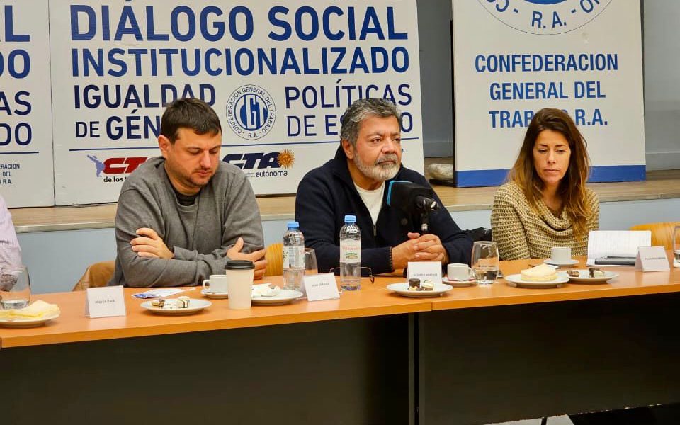 Un día antes de recibir a Massa y con Gerardo Martínez como canciller, la CGT se reunió con Juan Grabois