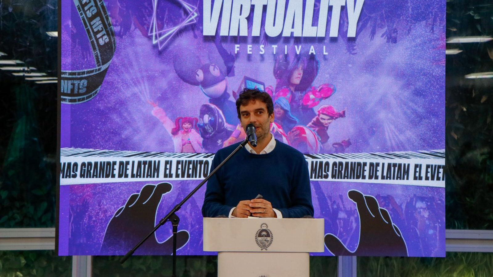Capitanich en la muestra Virtuality Festival: "Buscamos estrategias para que la economía del conocimiento sea generadora de empleo"