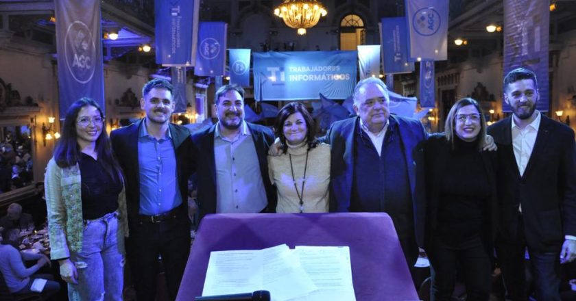 El sindicato de informáticos AGC recibió a la ministra Olmos y se llevó el compromiso de un convenio colectivo para la actividad