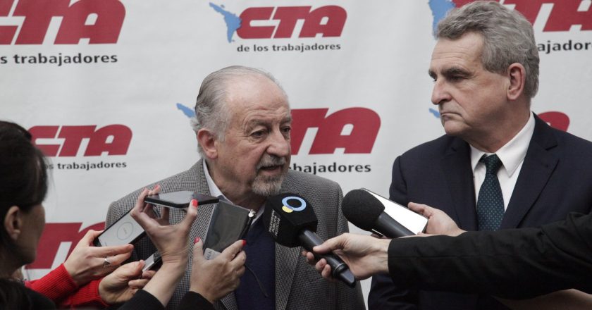 La CTA recibió a Rossi y Yasky arengó: «Vamos a militar en todo el país para que el triunfo de Unión por la Patria sea el triunfo de los que queremos vivir en una Patria con Justicia Social»