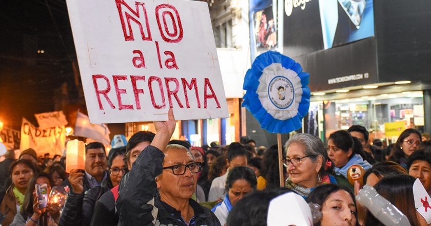 Tras la derrota de la fórmula de Morales, la Multisectorial de Jujuy espera que la Justicia suspenda trámites contravencionales contra los manifestantes reprimidos