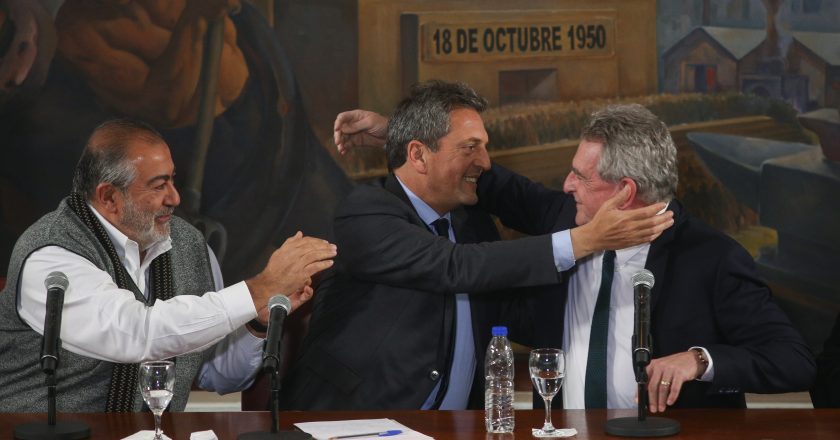 #ENFOQUE El último pleno de la CGT antes de las PASO: «Massa presidente», el eslogan del acto en Malvinas Argentinas