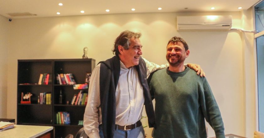 Después de la reunión con la CGT, Grabois se reunió con el secretario general de la CTA Autónoma