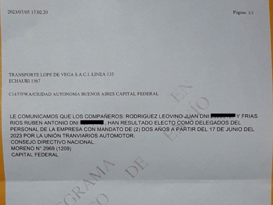 Fue reelecto delegado de la UTA pero los atacaron, ahora denuncia connivencia entre DOTA y Bustinduy para despedir a sus adeptos y hacerlo renunciar