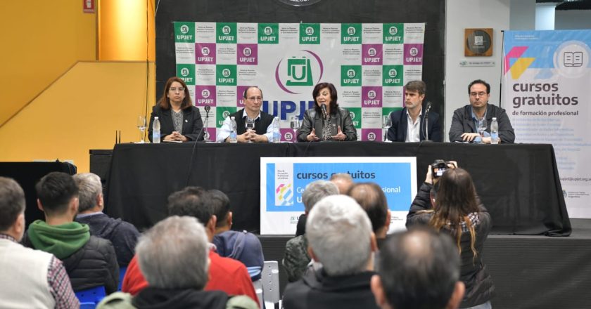 La Upjet lanzó el Centro de Formación Profesional que cuenta con un Aula 4.0, el primer espacio de co-working sindical de Argentina