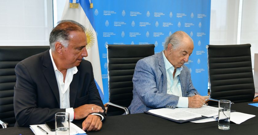 Primera señal paritaria de Cavalieri: firma un entendimiento corto para una rama de los empleados de Comercio