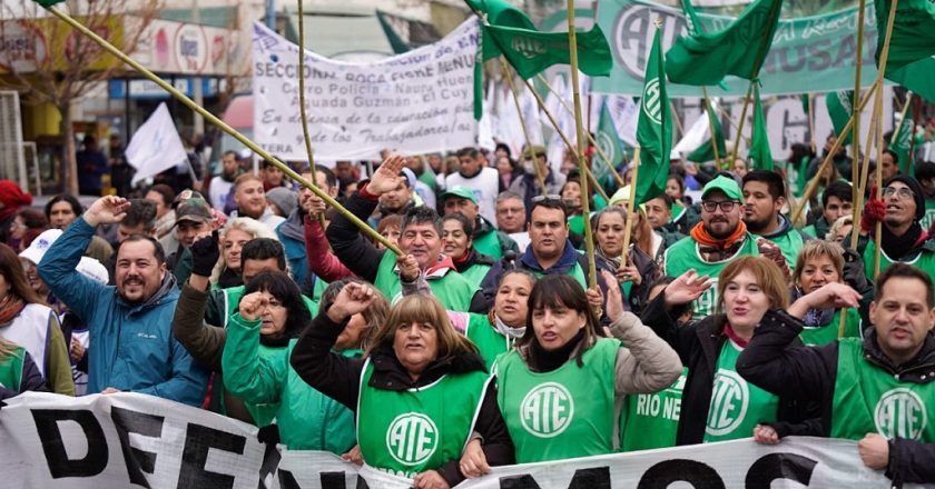 ATE Río Negro aceptó la propuesta salarial del Ejecutivo provincial para el pago de la suma fija, empieza a cerrar el conflicto laboral, aunque puso condiciones