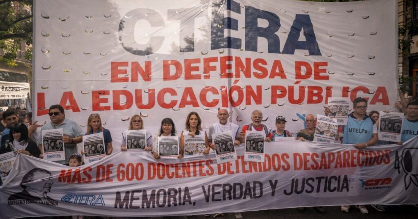 En un mensaje político claro, la Ctera realiza su Congreso Pedagógico Nacional en el predio de la exESMA en «defensa de la educación pública y los DDHH»