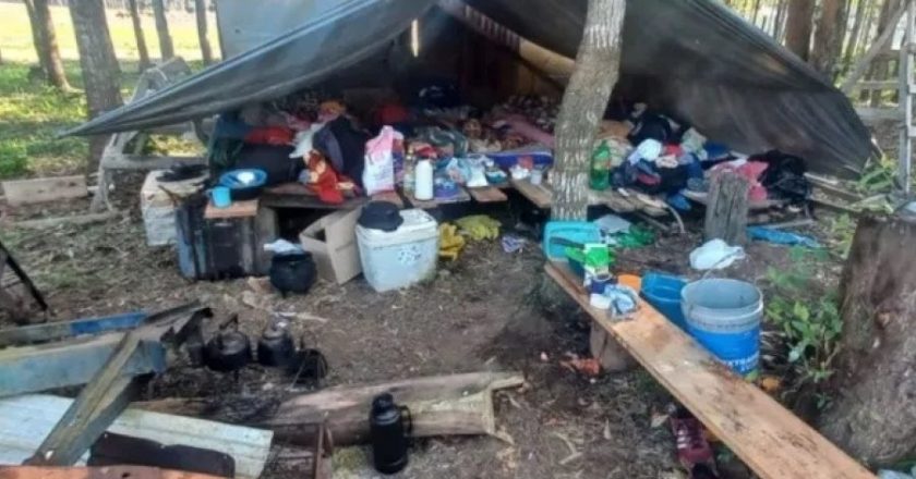 Detectan 40 trabajadores en establecimiento forestal de Corrientes viviendo en condiciones inhumanas
