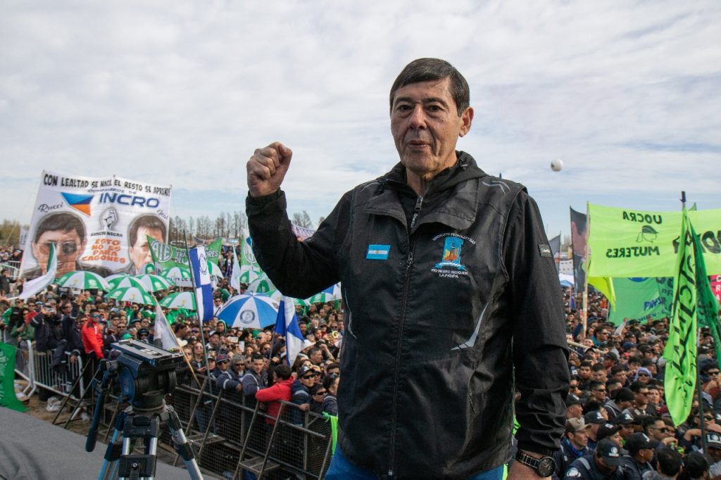 Rucci volvió a pronunciarse en favor de la candidatura de Massa: "No se benefician los trabajadores con alguien como Milei que viene y habla de privatizar y vender Vaca Muerta"