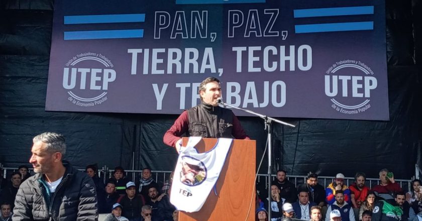 Para Onorato, dirigente de la UTEP, «el único que puede estabilizar a nuestro país, se llama Sergio Massa»