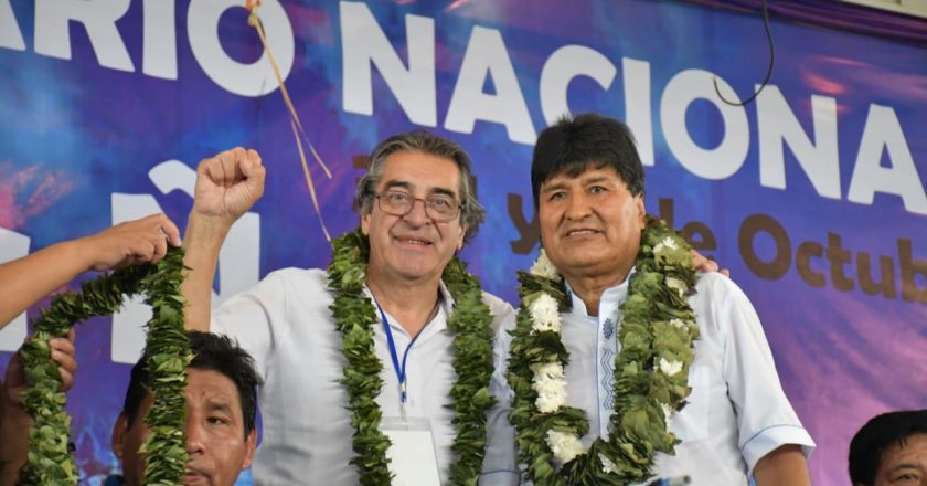Godoy se suma a la campaña para devolver a Morales a la presidencia de Bolivia: «Vinimos a acompañar a Evo en este proceso de transformación revolucionaria»