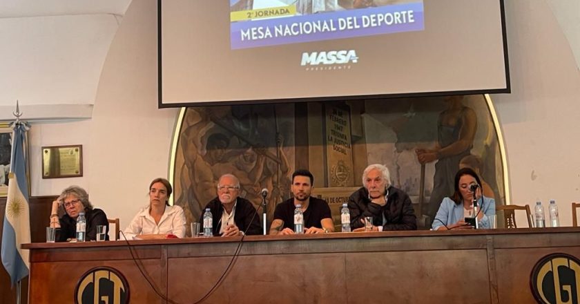 Se consolida la “Mesa Nacional del Deporte” impulsada por la CGT y marca su apoyo a Sergio Massa